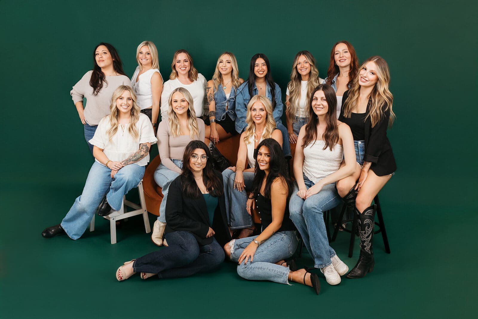 Independent beauty professionals together at a bex+Co.® salon